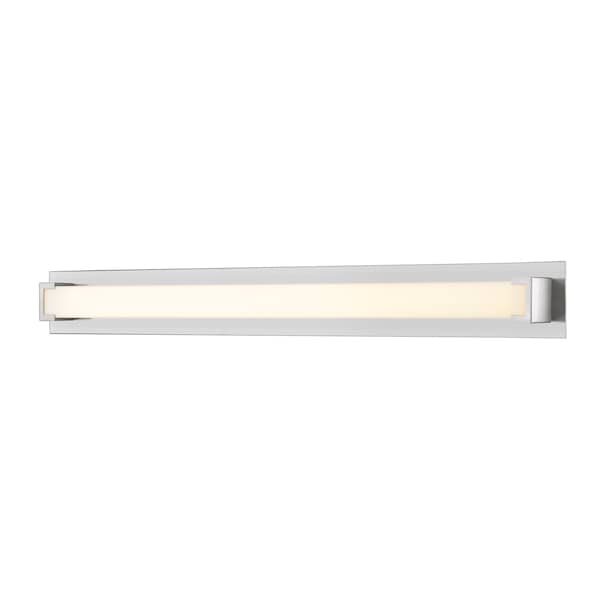 Z-Lite Elara 1 Light Vanity, Brushed Nickel & Frosted 1926-47V-BN-LED - main